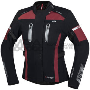 CHAQUETA INVIERNO MUJER IXS NEGRO/GRANATETOUR PACO