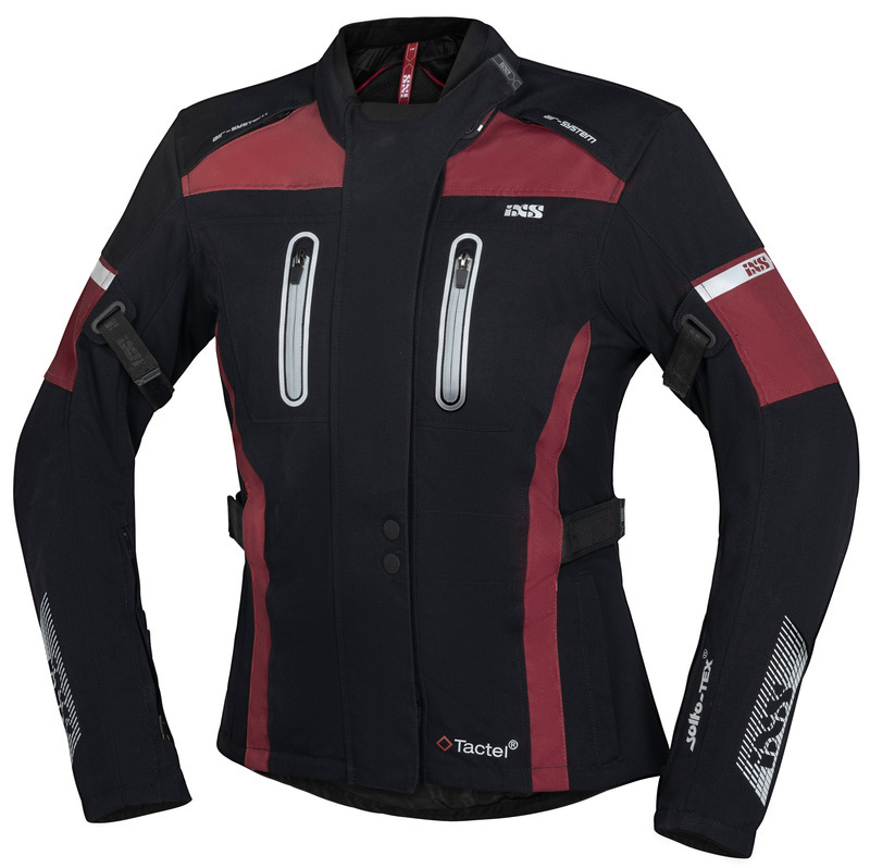 CHAQUETA INVIERNO MUJER IXS NEGRO/GRANATETOUR PACO