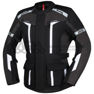 CHAQUETA INVIERNO IXS NEGRO/GRIS/BLANCO EVANS-ST 2