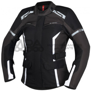 CHAQUETA INVIERNO MUJER IXS NEGRO/GRIS/BLANCO EVAN