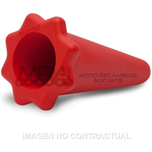 TAPON SILENCIOSO CIRCUIT ROJO