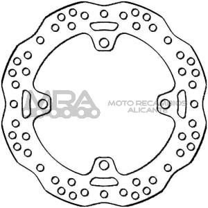 DISCO FRENO SBS 6018